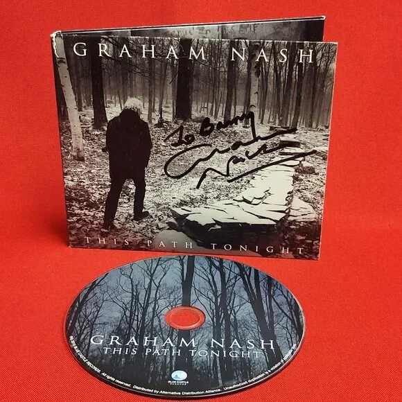 Graham Nash This Path Tonight CD2016 Signed